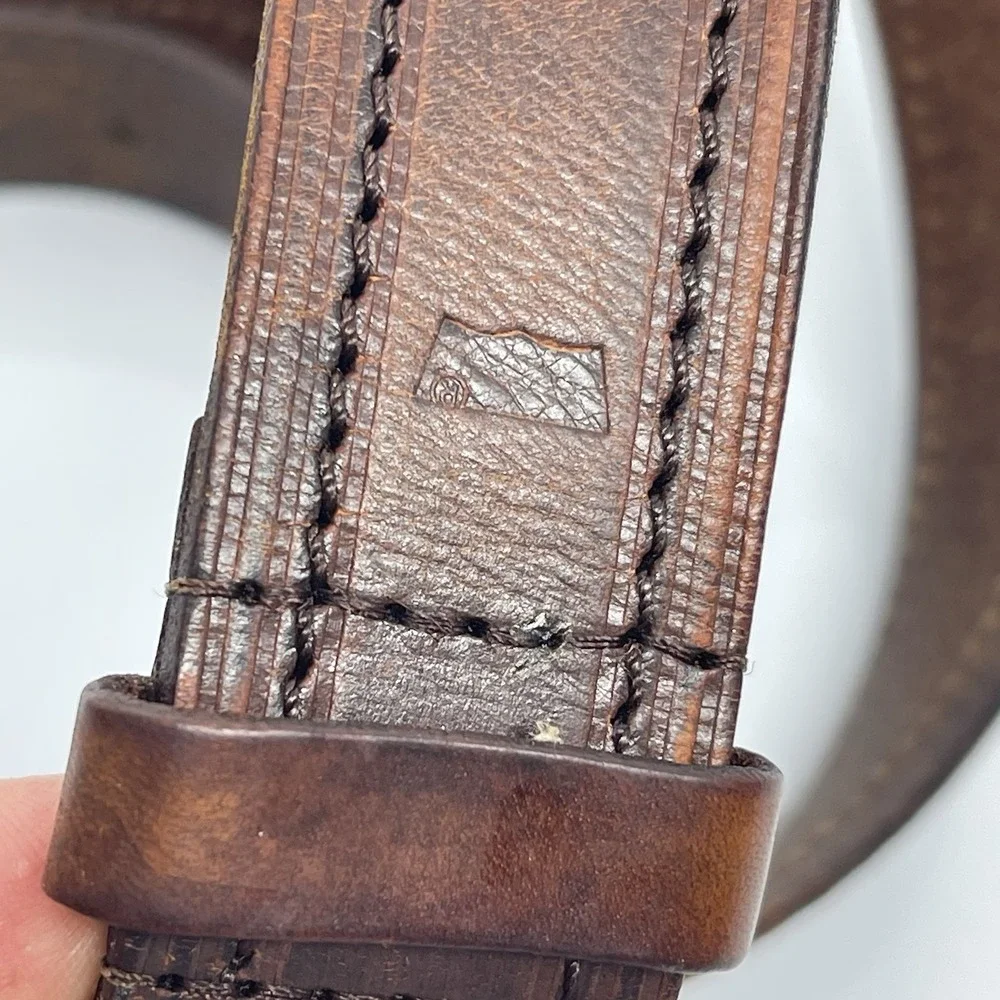 Levi's Men's 38 Brown Genuine Leather Belt 1.25